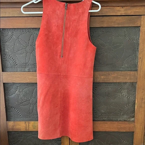 Free People Suede Mini Dress - Picture 3 of 7